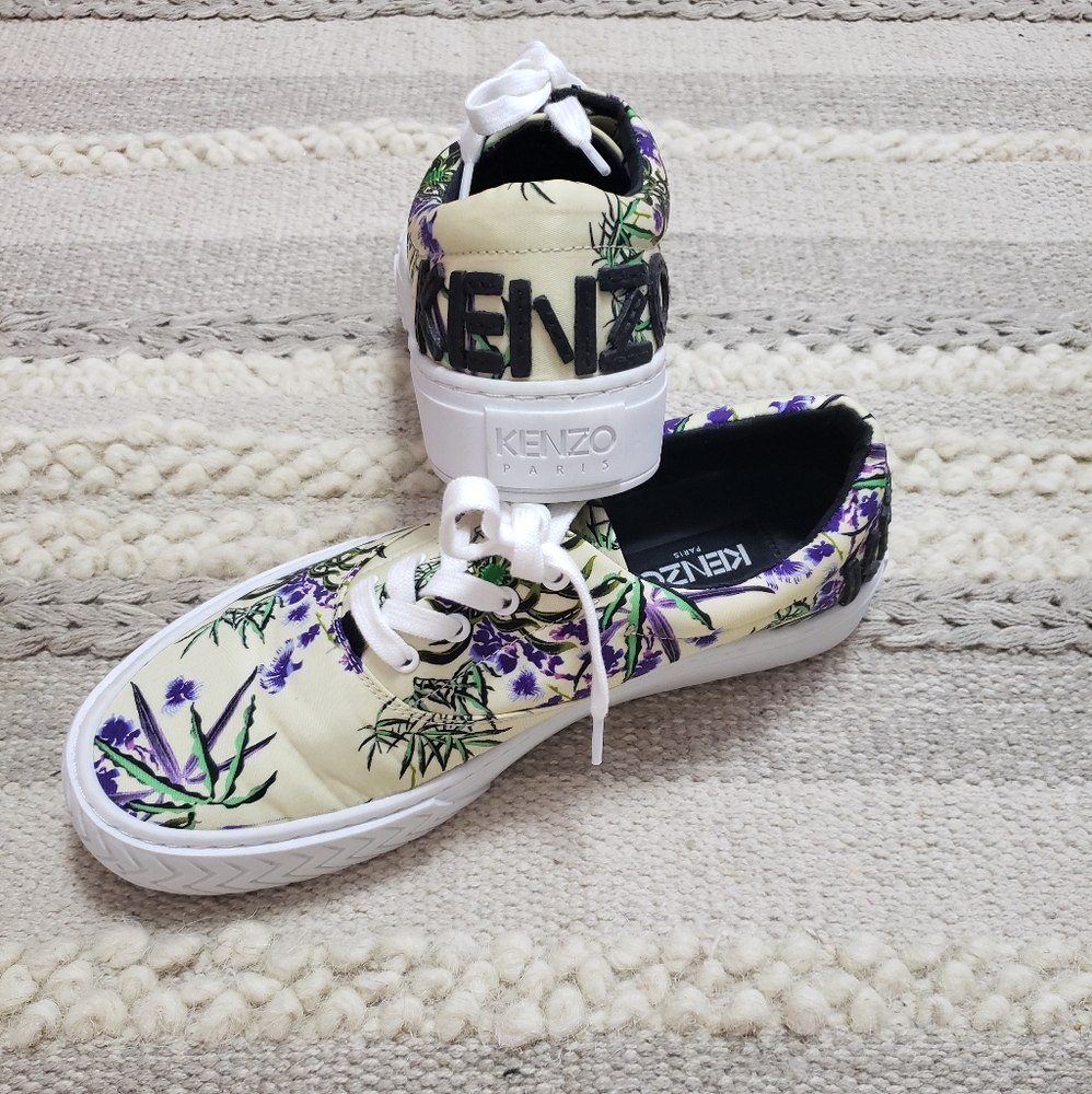 KENZO Floral Sneakers
